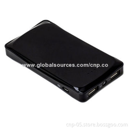 Power Banks with 6,000mAh Capacity, Li-Polymer Battery Cell, Private Mold, OEM/ODM Orders Available